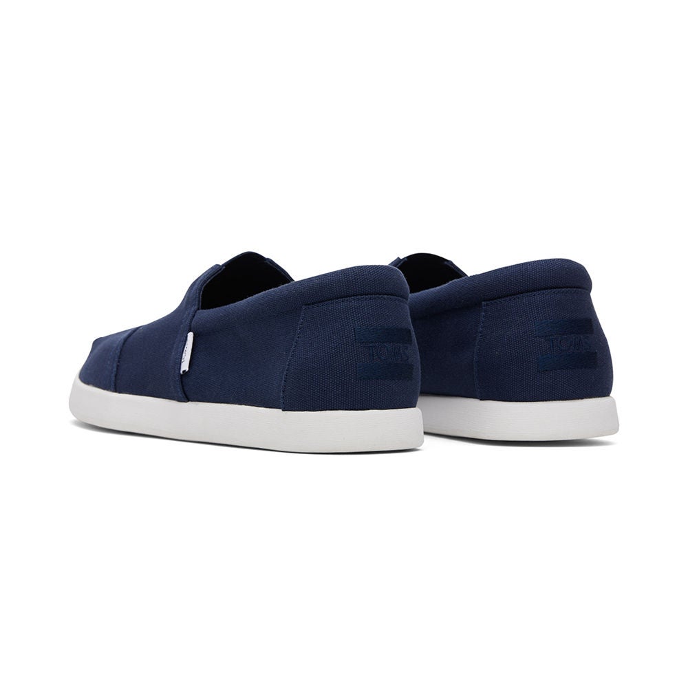 Navy toms outlet on sale