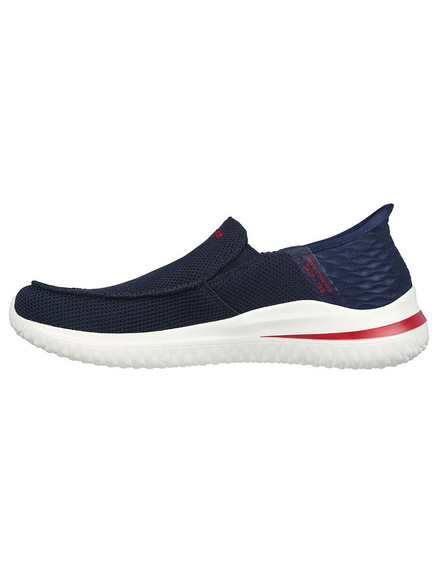 e Tax 20.0 OFF on SKECHERS Men Slip Ins USA Street Wear Delson