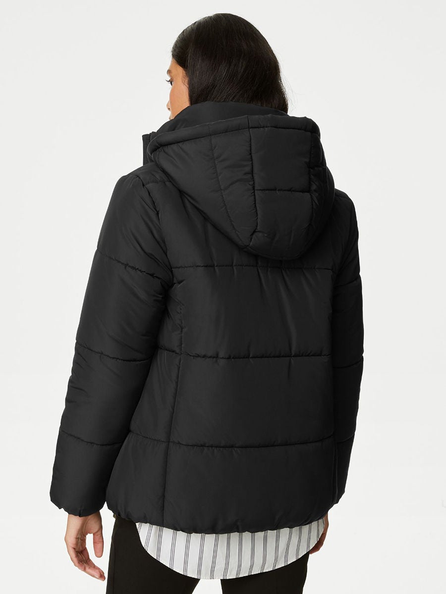 Marks and spencer 2024 black coats womens