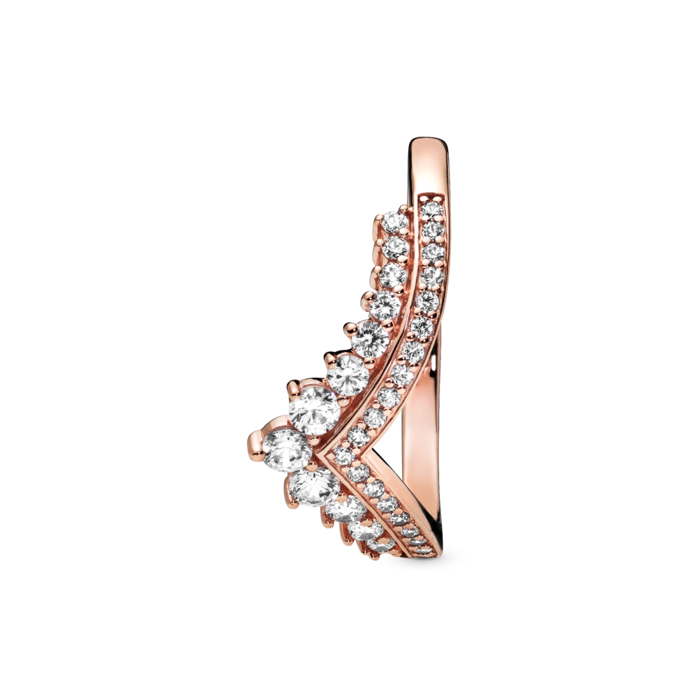 Tiara wishbone deals ring rose gold