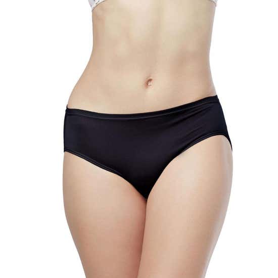Wacoal womens B-smooth Panty briefs underwear, Black, Small US at   Women's Clothing store: Briefs Underwear