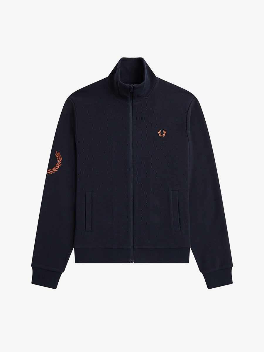 Fred Perry Men LAUREL WREATH TRACK JKT NAVY 