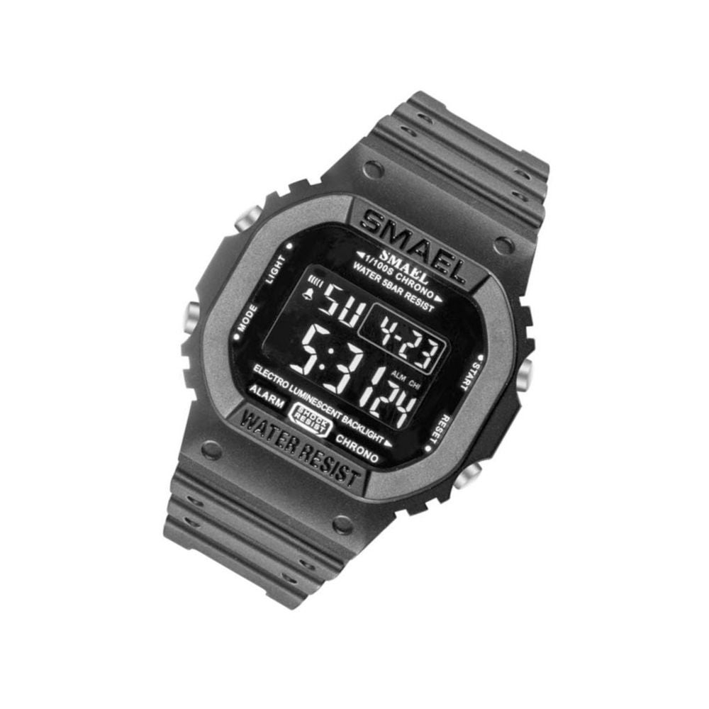 SMAEL Military Waterproof Shock Digital Wrist Watch for Men - 1545, Khaki :  Amazon.in: Fashion