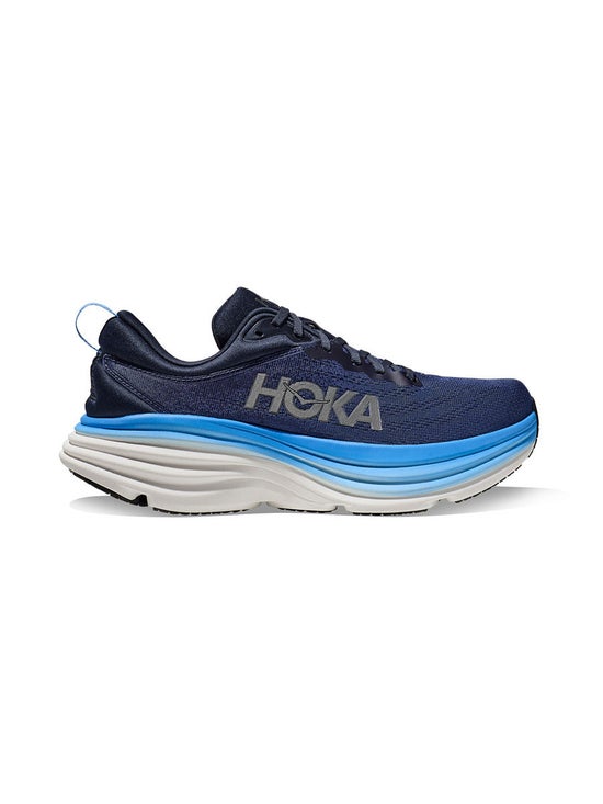 e-Tax | HOKA NAVY BLUE HOKA Bondi 8 Wide Men's Running Shoes | Central ...