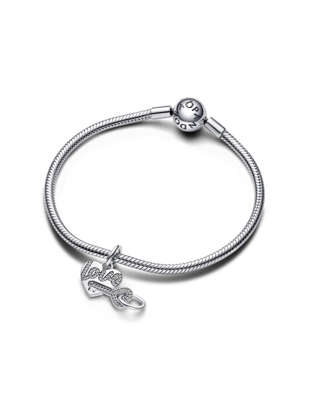 Heart and key deals charm pandora