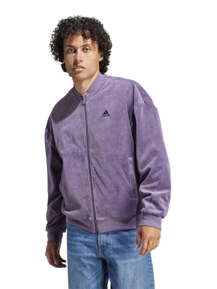 Lavender on sale adidas jacket