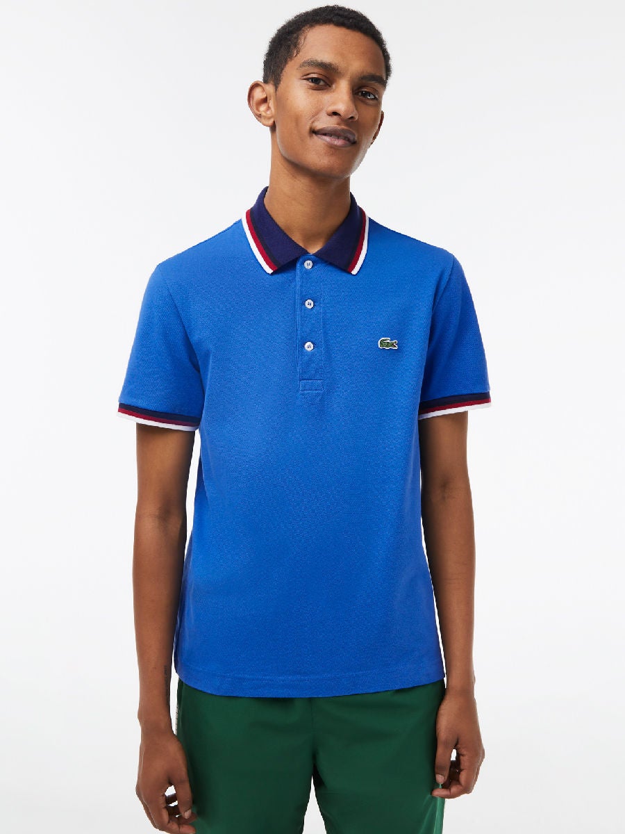 Lacoste pique clearance stretch