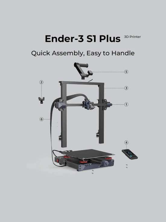 Ender-3 S1 Plus 3D Printer - Creality Official Store