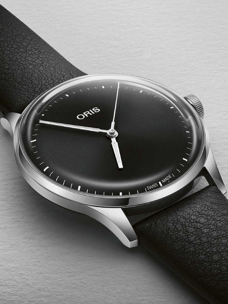 ORIS Watch Artelier S Dial black Central .th e Tax