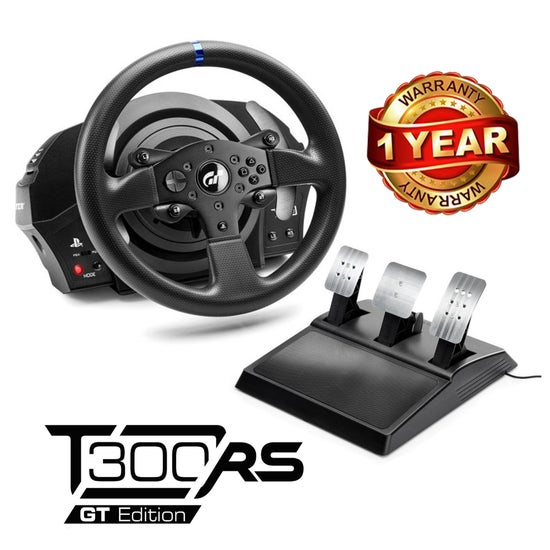 MY Warranty 1 Year] Thrustmaster T300RS GT Edition PS4 PS5 PC Racing Wheel  Official PlayStation 4 , 5