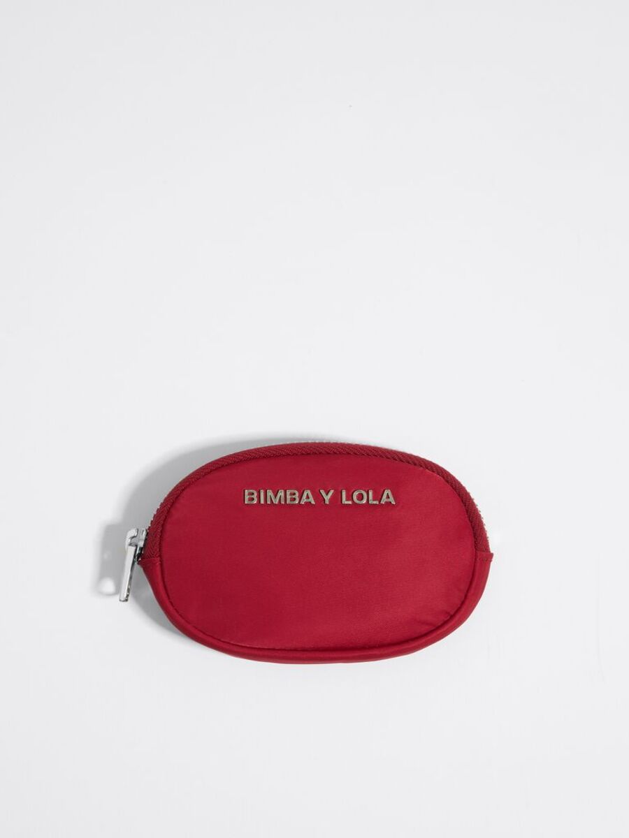 40.0 OFF on Bimba Y Lola WOMAN RED NYLON OVAL COIN PURSE