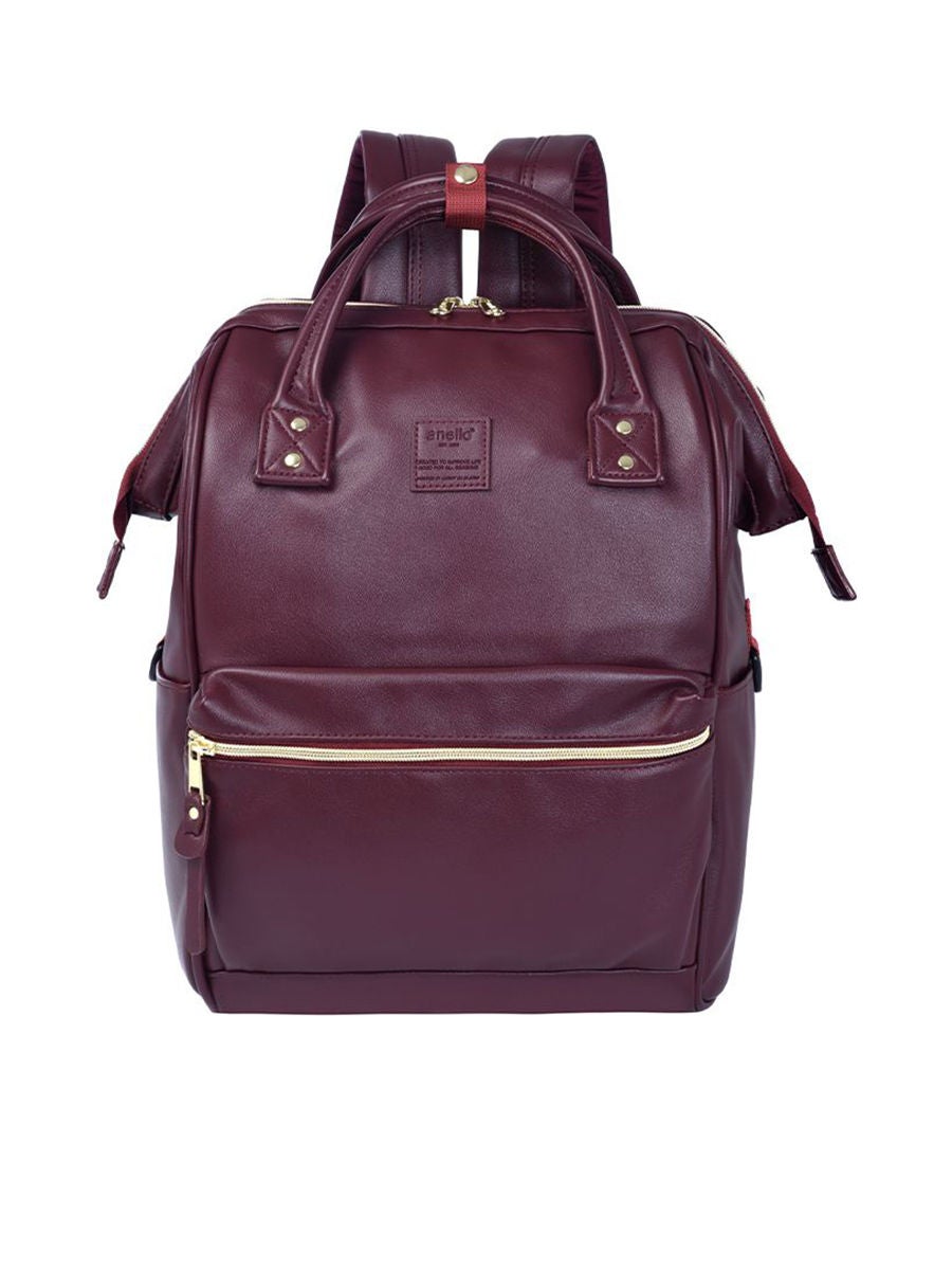 Anello leather 2025 backpack size