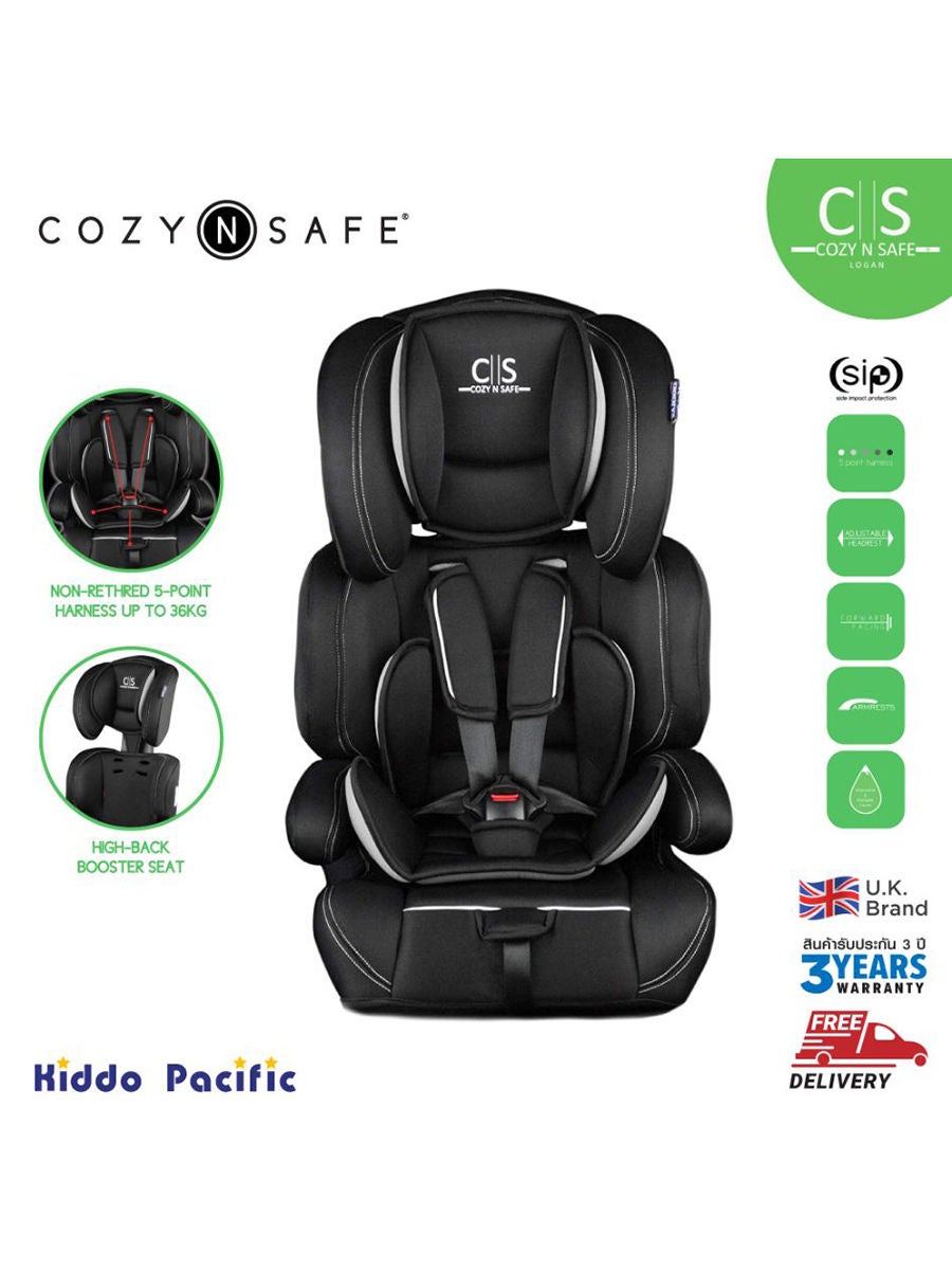 Cosy n safe logan car cheap seat