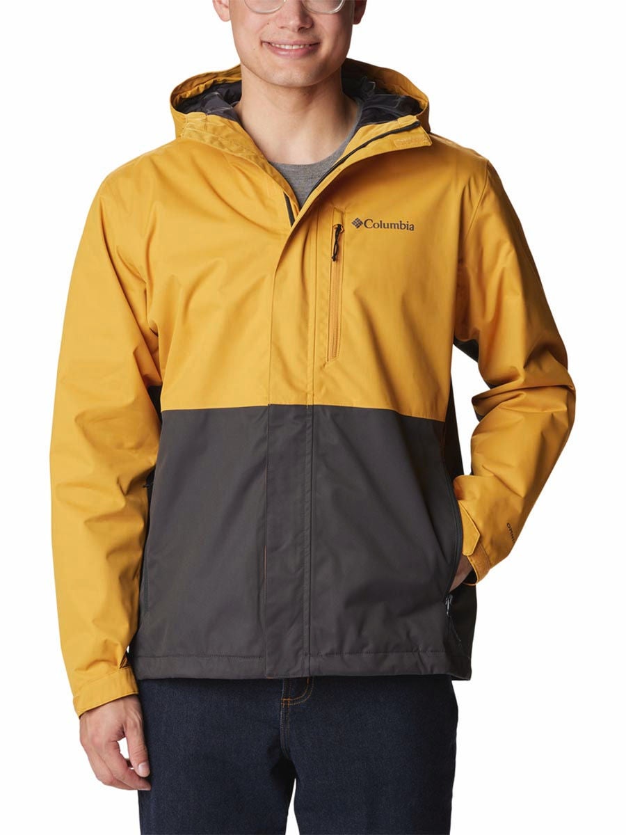 Yellow on sale hiking jacket