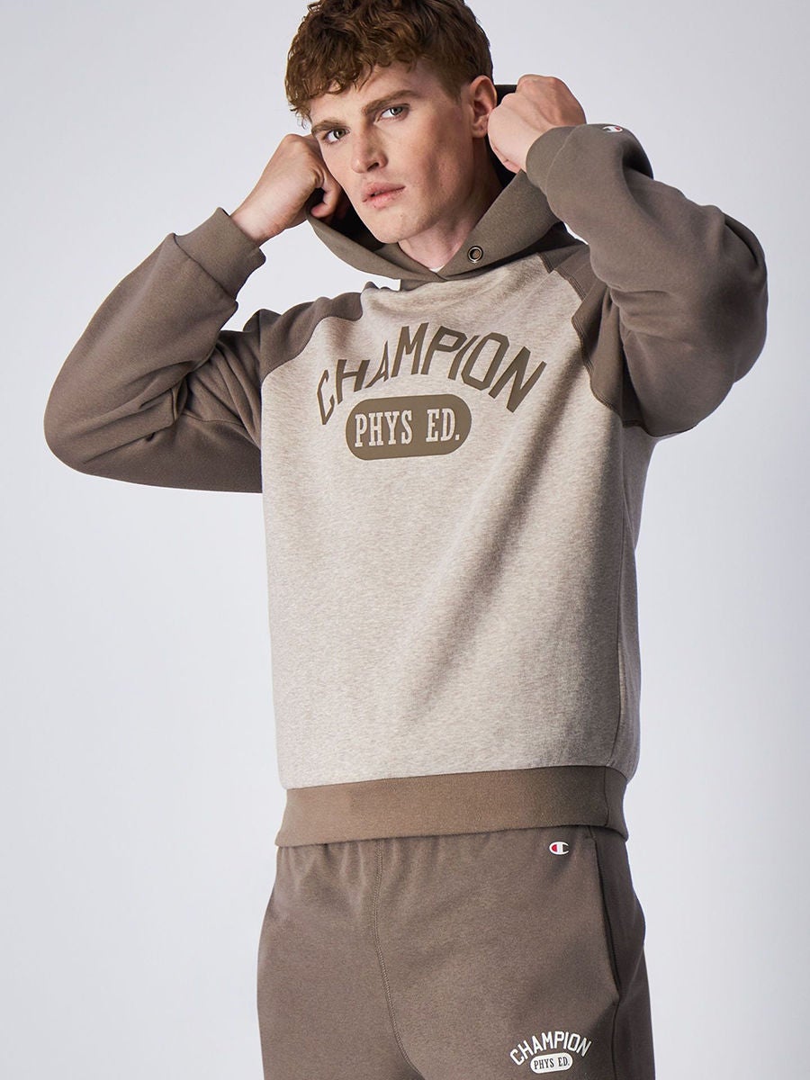 Champion sweatsuit hot sale mens brown