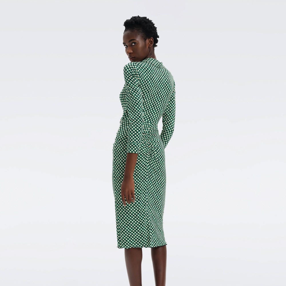 Diane von outlet furstenberg green dress