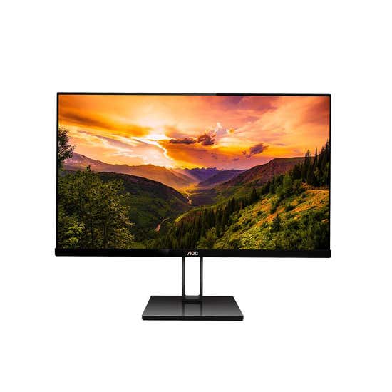 28.61% OFF on AOC Black AOC 23.8-inch LED Monitor with Display Port 24V2Q