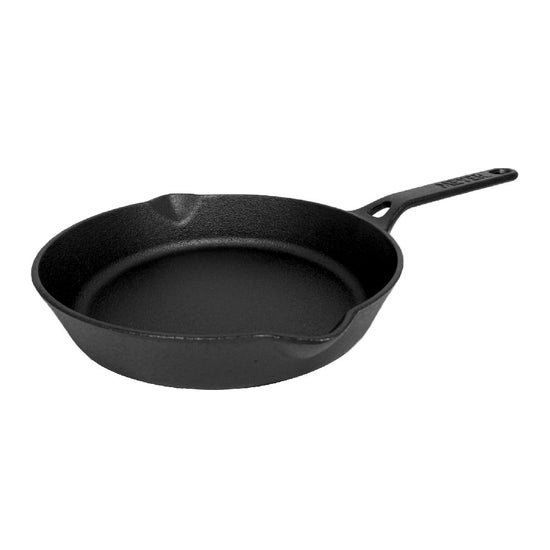 MEYER Cast Iron Duo Set: Meyer Cast Iron 24cm Sauteuse with Glass Lid ...