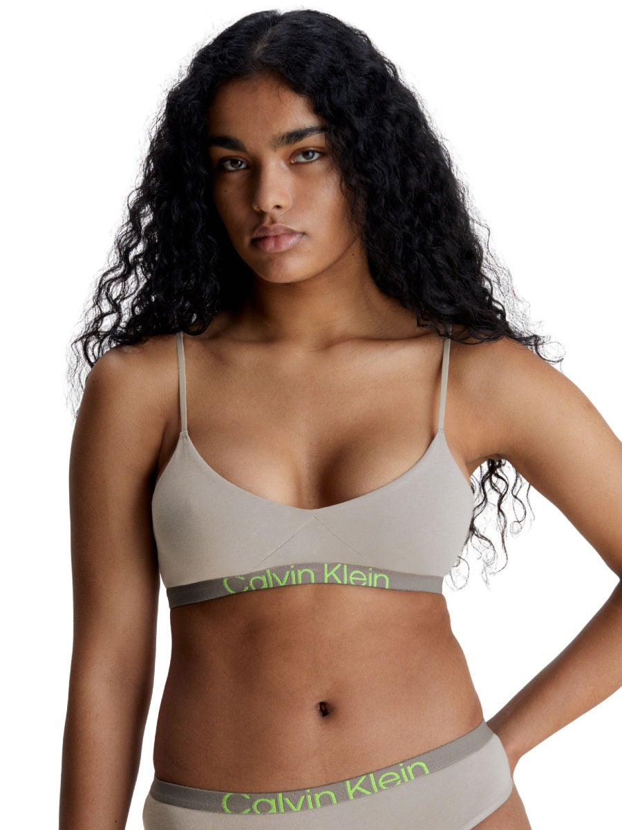 Calvin Klein Underwear Lined Bra Grey, Women