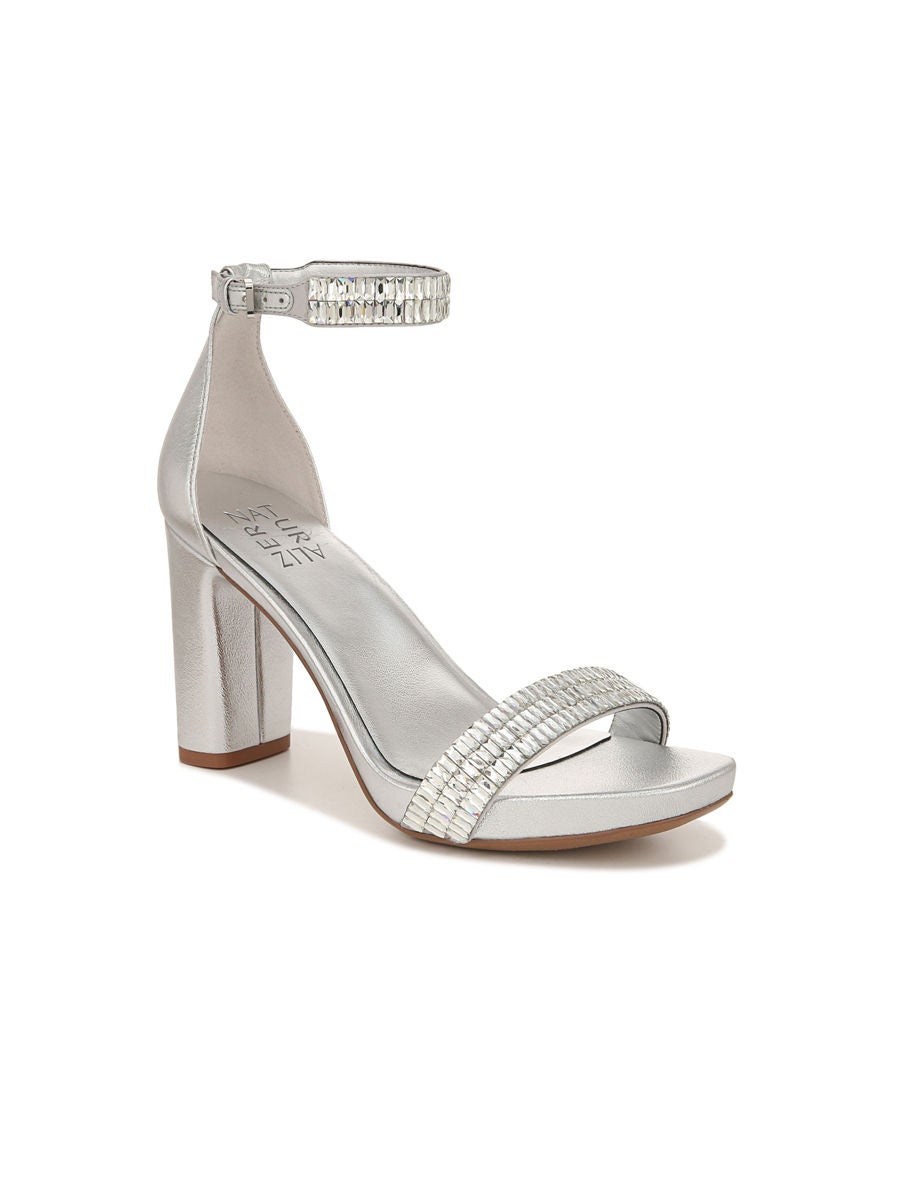 Naturalizer hotsell heels silver