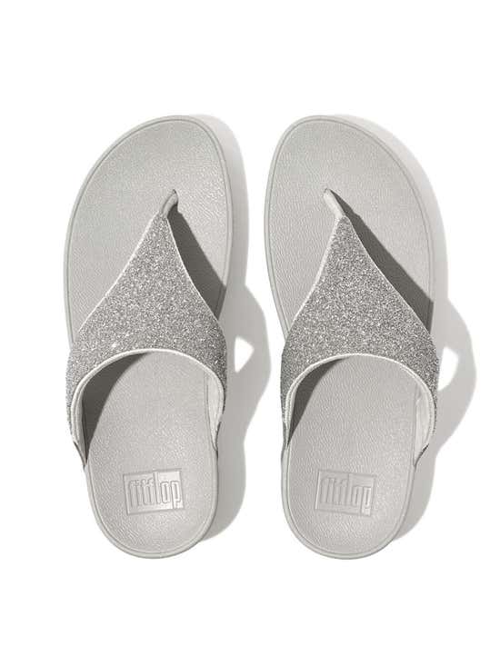 FitFlop™ รองเท้าแตะแบบหูหนีบผู้หญิง LULU OPUL SANDALS สีเงิน | ลด 14.99 ...