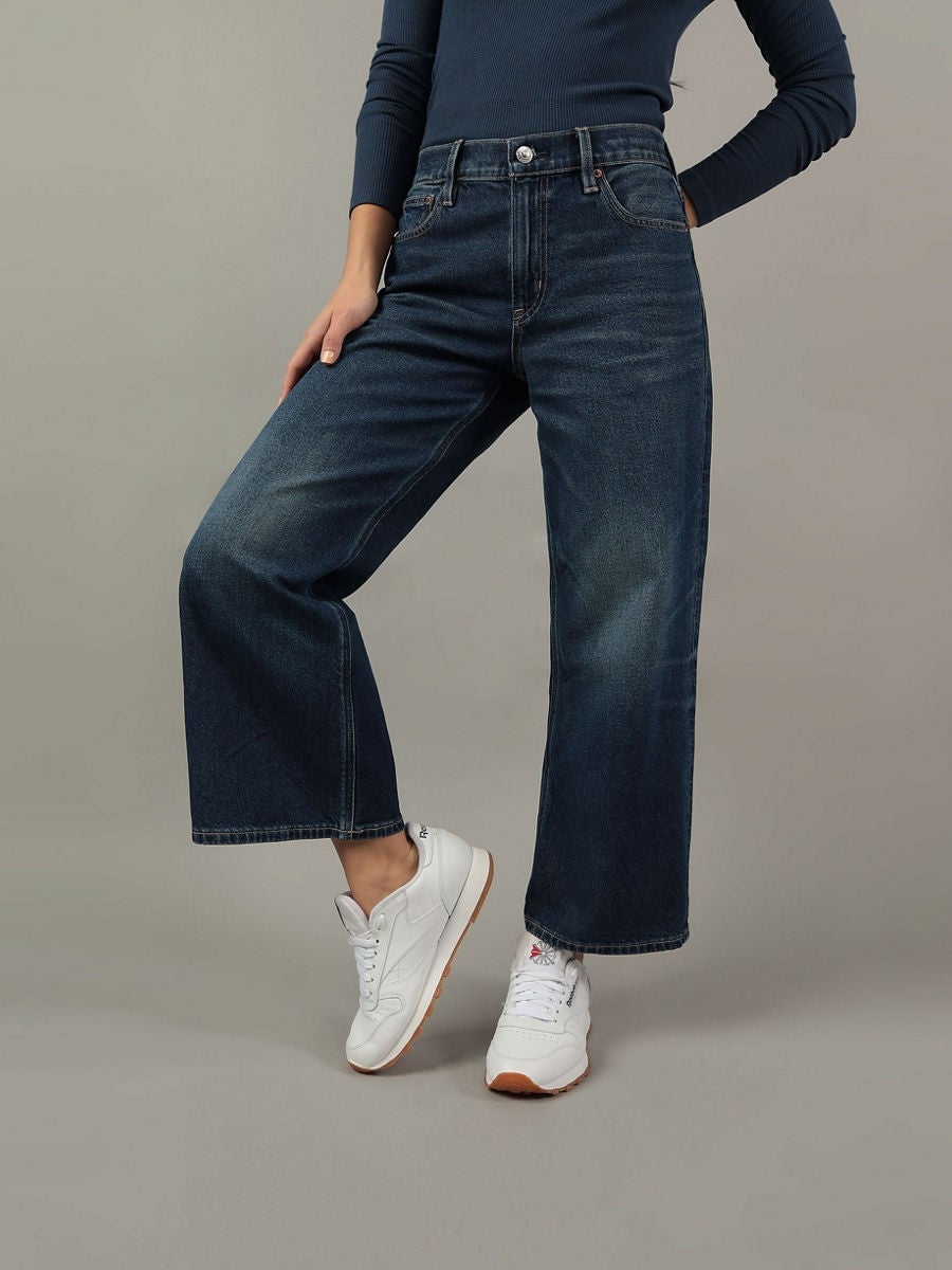 American Eagle Regular Cropped Jeans for Women