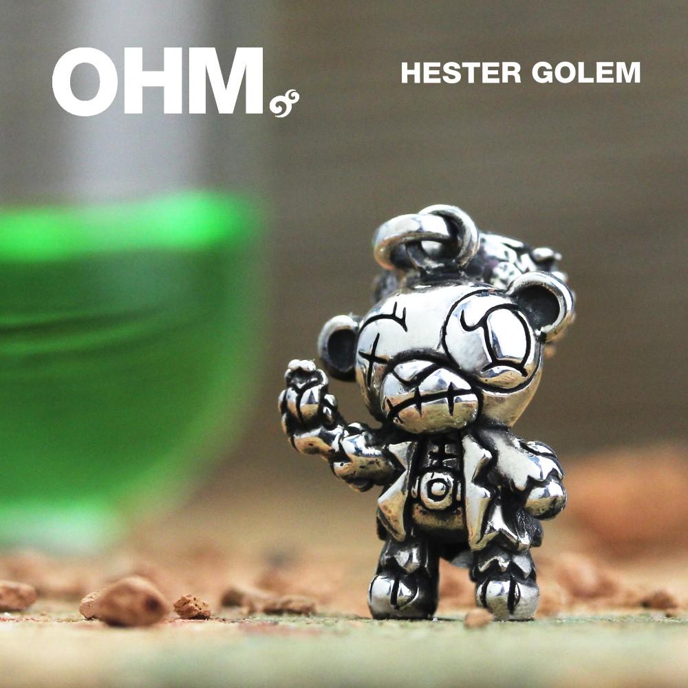 OHM Bead Hester Golem Silver Central .th