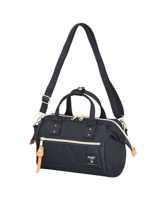 Anello Shoulder Bag Unisex Across Body Bag, Size: One Size, Black