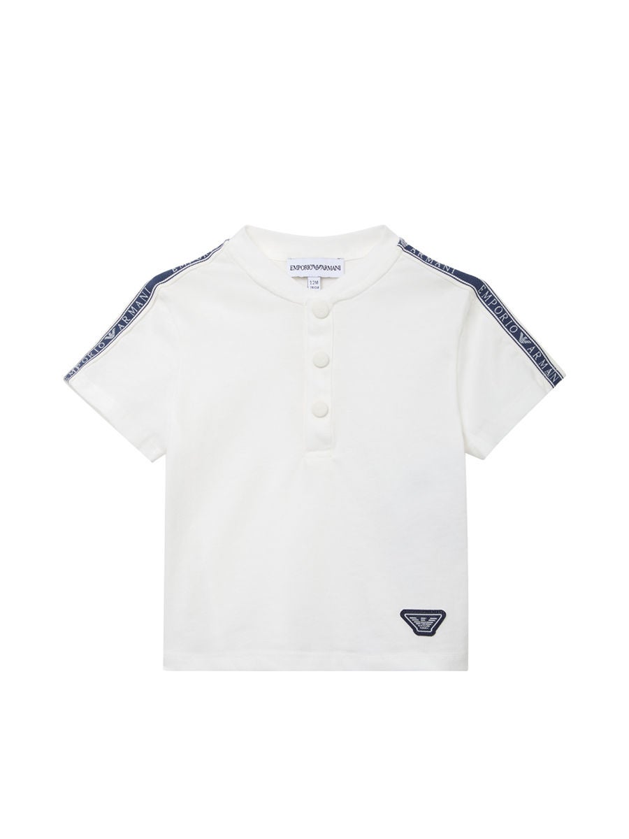 10.0 OFF on EMPORIO ARMANI Boy Toddler Polo Shirt Short Sleeves White