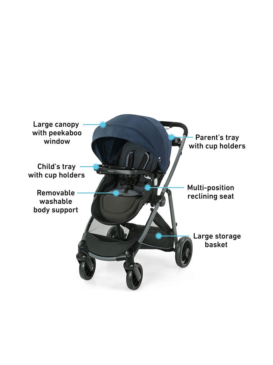 3 in 2024 1 graco stroller