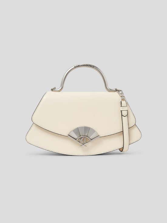 Women's K/ARCHIVE FAN SMALL CLUTCH BAG by KARL LAGERFELD