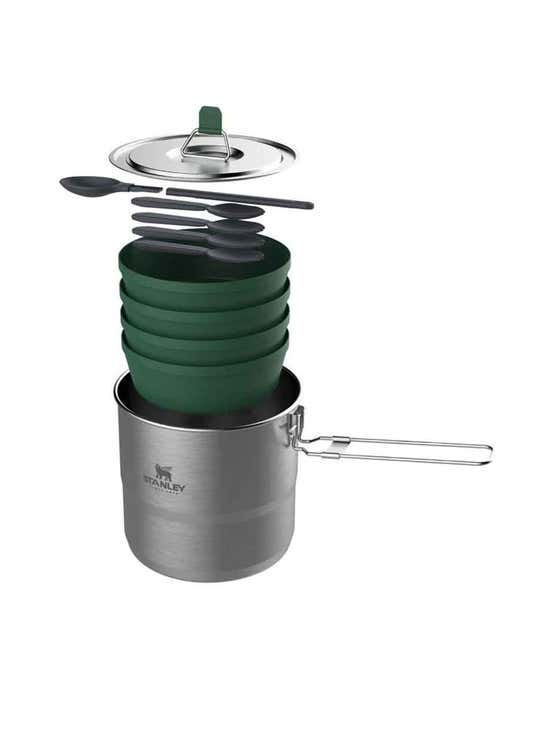 Stanley Adventure Stainless Steel Camping Cook Set For Two 1.0L