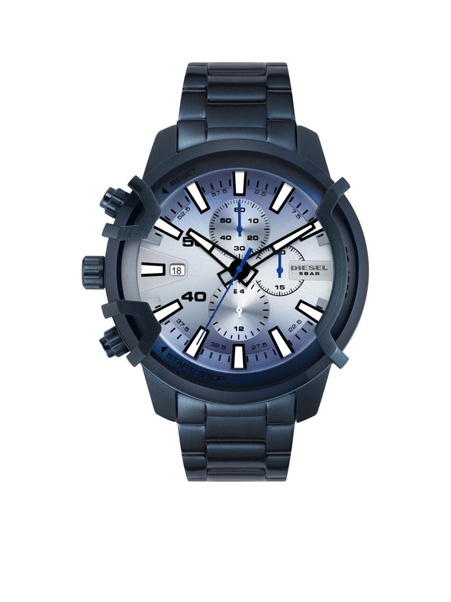 DIESEL Watch DZ4596 GRIFFED 48MM Dark Blue Central .th