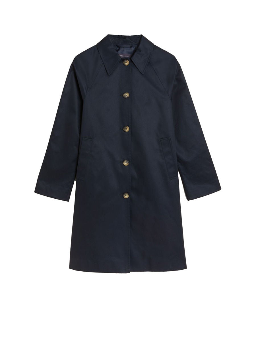 Navy coat sale marks and spencer