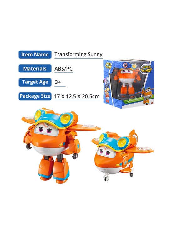 SUPER WINGS 5 Transform Sunny SW750230 Orange 