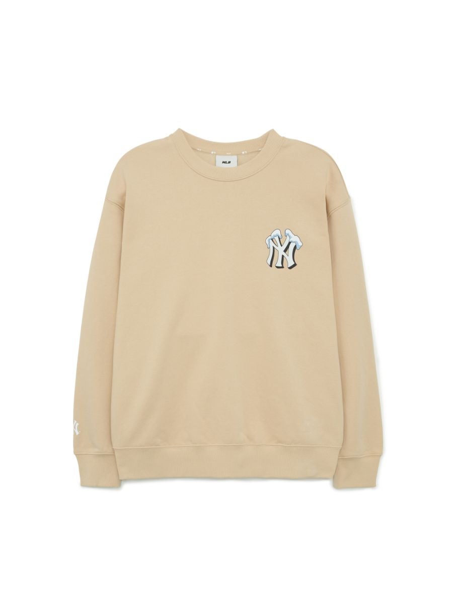 New York Yankees 1901 Vintage MLB Crewneck Sweatshirt Black / M