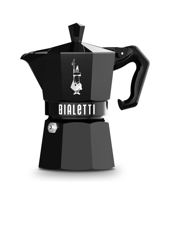 Moka pot Bialetti Moka Express Black 3 cups - Coffee Friend