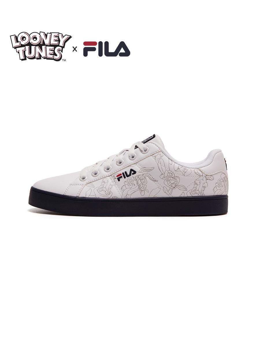 50.0% OFF on FILA WHITE FILA X Looney Tunes Court Deluxe Unisex Casual Shoes
