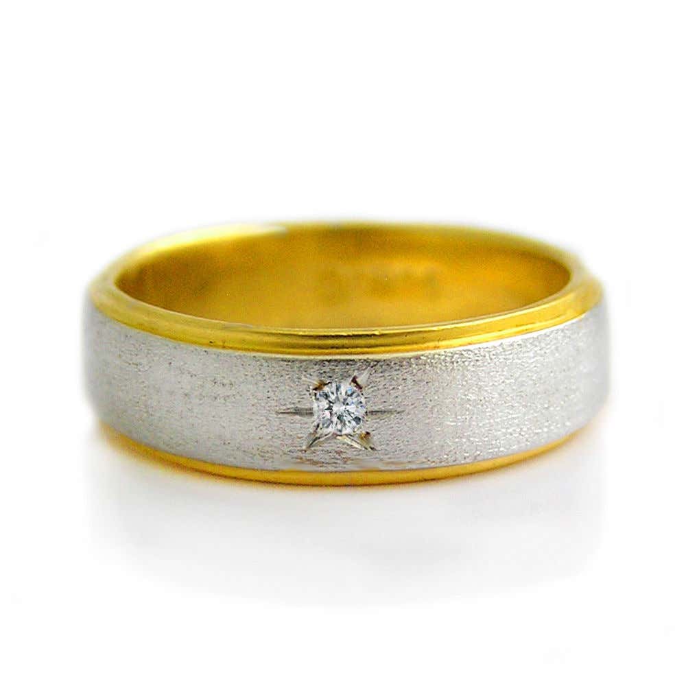 15.22% OFF on FINEJEWELTHAI Gold Diamond CZ-Silver925-Ring R3089czwg-g
