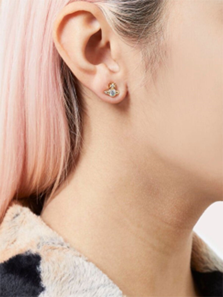 Vivienne Westwood】Petite Orb pierce-