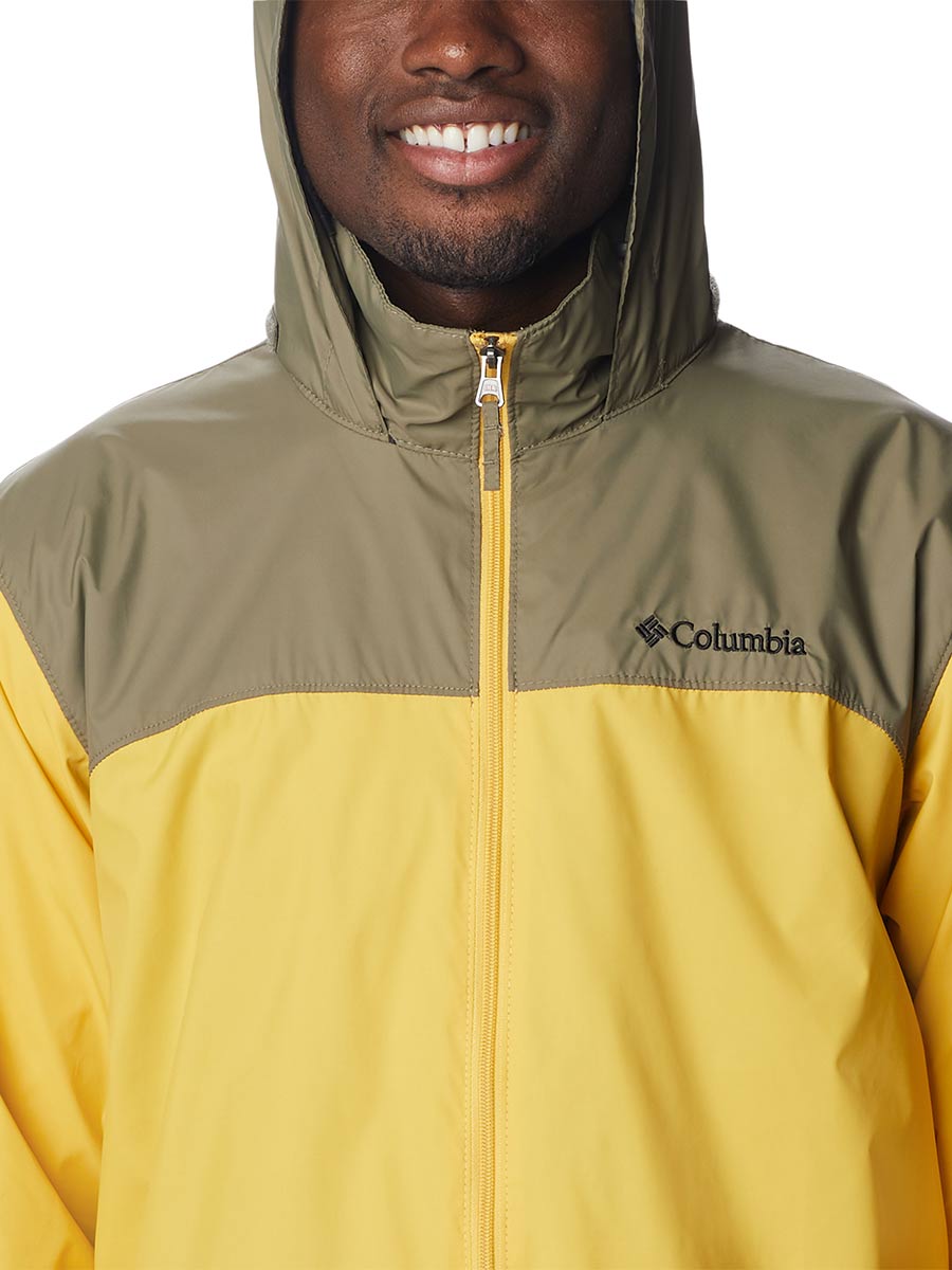 Columbia rain outlet jacket yellow