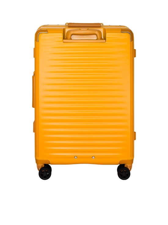 40.0% OFF on ELLE Hard Luggage with Bag Cover Ripple Frame Collection 24 in