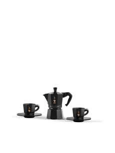 New Bialetti 107 Moka Express 2 Cup Stovetop Silver Coffee Espresso Maker