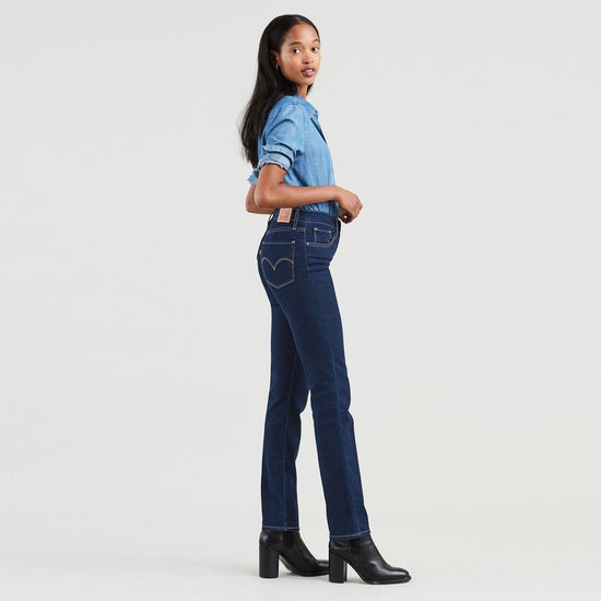 LEVI'S Women's 724 High-Rise Straight Jeans 18883-0011 Blue | Central ...