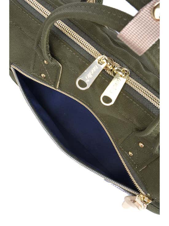 Anello Cross Bottle Mini Shoulder Bag in Olive