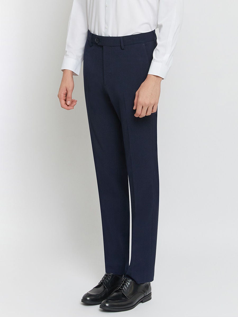 HolloMen: Dapper Elegance with Gray Slim Fit Trousers