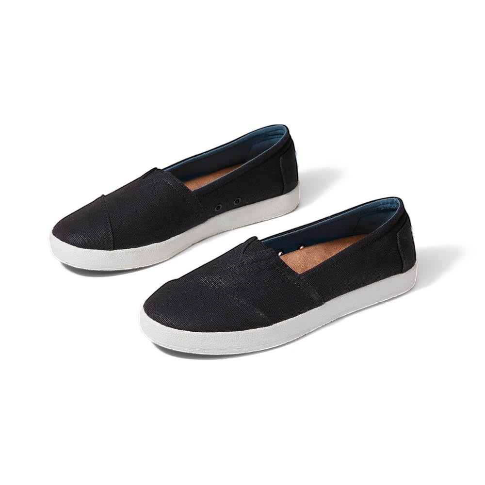 Toms avalon slip 2025 on black