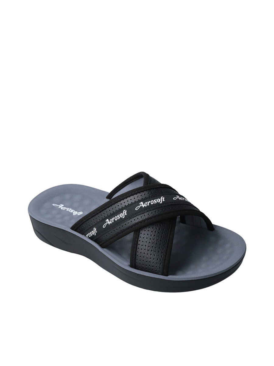 50.0 OFF on AEROSOFT Flip Flop SM2023 Black