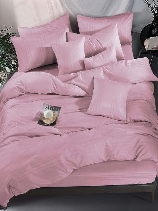 70.0% OFF on AKEMI Twin Comforter Set 3.5 Ft. (4 Pcs.) ColourDream Diergo -  Cameo Pink