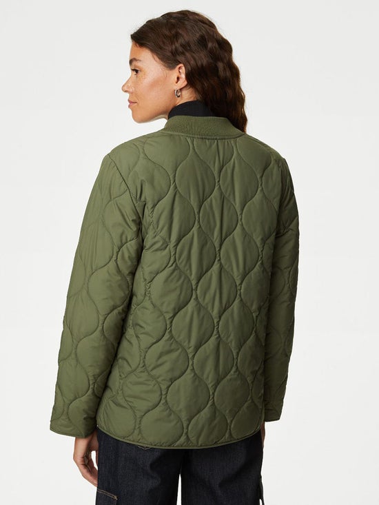 15.02% OFF on Marks & Spencer Women Jacket Recycled Thermowarmth ...